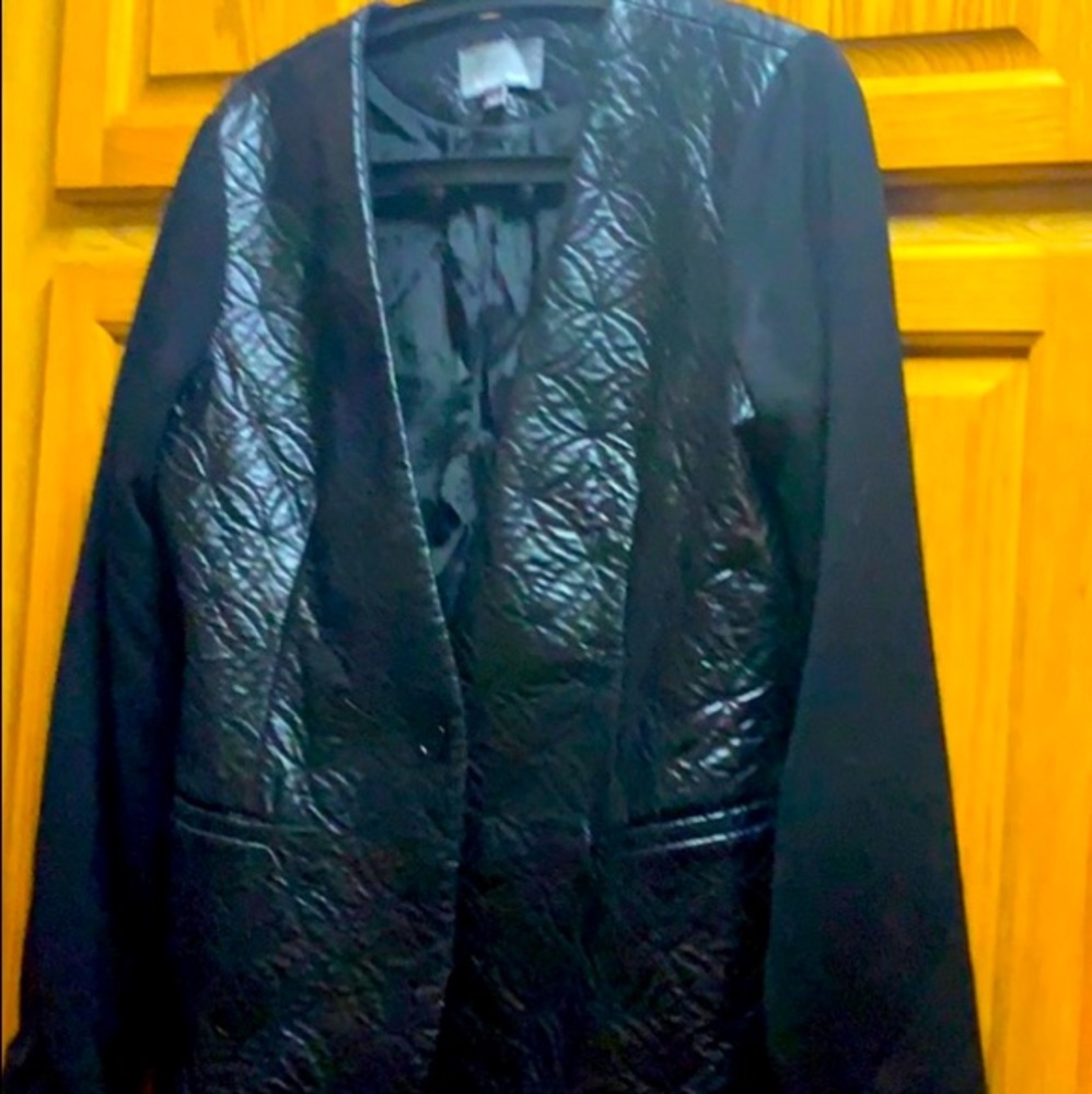 TINSLEY INN Vegan Quilted Blazer L